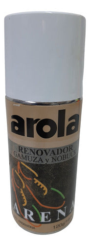 Arola Renovador Para Gamuza Y Nobuck Color Negro 0