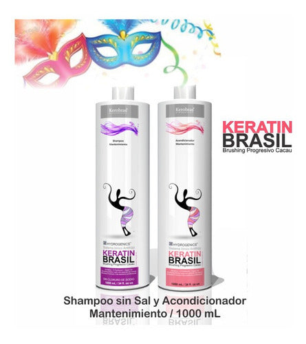 Shampoo + Acondicionador Mantenimiento Brushing Progresivo 1