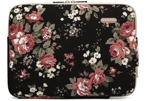 Funda Kayond Waterproof De 13.3 Pulgadas Con Flores 1