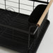 Alabama Home Design Black Steel Dish Rack with Cutlery Holder 2