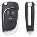 Premium HU100 3-Button Key Blade Shell 2