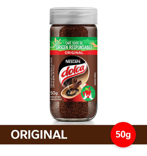 Nescafé Dolca Clásico 170g Easy to Whisk Gluten-Free 0