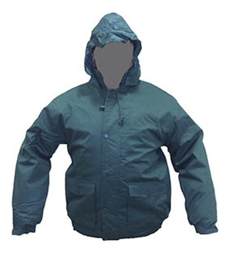 Waterproof 100% Cotton Jacket with Quilted Interior PVC 0