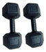 Neimai Sports Hexagonal PVC Dumbbell Set 5 Kg Each 0