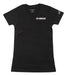 Yamaha Alpinestars Casual Black Short Sleeve T-Shirt for Women 0