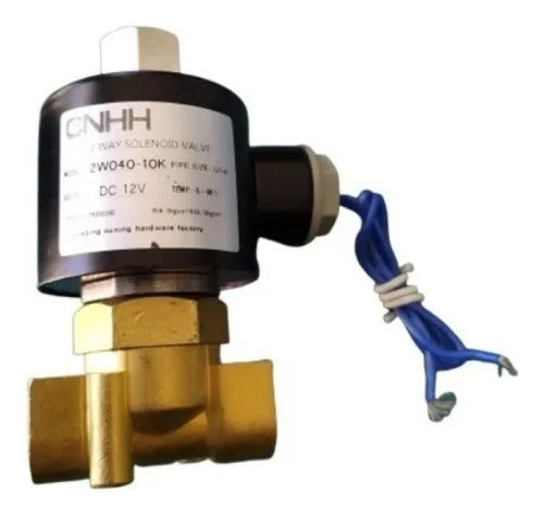 CNHH Solenoid Valve 12V 1/4 Inches Na Electromagnetic Valve 0