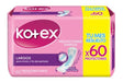 Kotex Multiforma Protectores Diarios Largos Sin Perfume 60 U 0