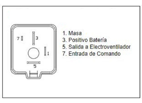 DZE Electroventilator Timer for Ford Escort Diesel 1