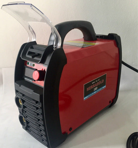 HERRASOLD Soldadora Inverter MMA TIG 160amp Con Accesorios Incluidos 3