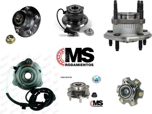 Front Wheel Bearing Chevrolet Sonic with ABS Sensor 3