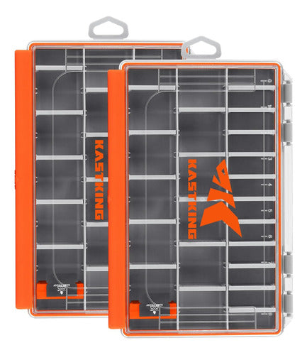 KastKing HyperSeal Waterproof Tackle Box with Removable Trays 0