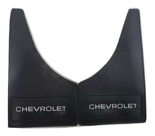 Set of (x2) Heavy Duty Rubber Mudguards for Chevrolet Cars 0