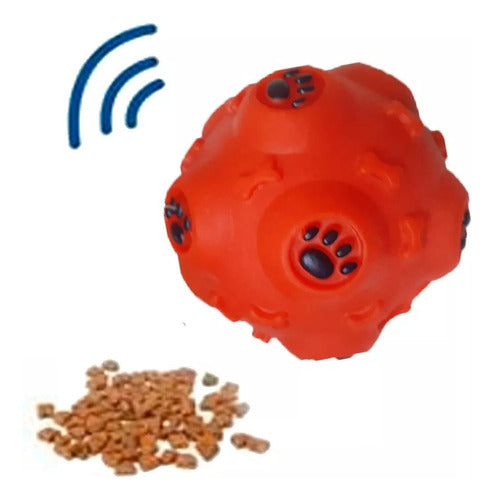 SHOPFINITY Pet Snack Dispensing Ball with Sound 2