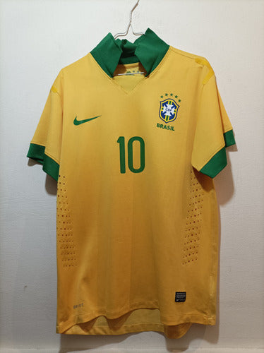 Camiseta Nike De Brasil - Neymar 10 0