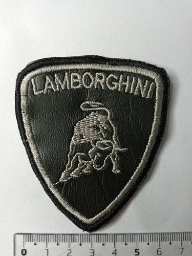 Parche Aplique Aplicacion Bordado Lamborghini 7,8cm.x1 0