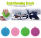 Art Home Round Silicone Kitchen Sponge - Clean Washbasin Design 5