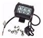 Universales 2 Faros Auxiliares 6 Led Moto, Cuatriciclo 100% Aluminio! 3