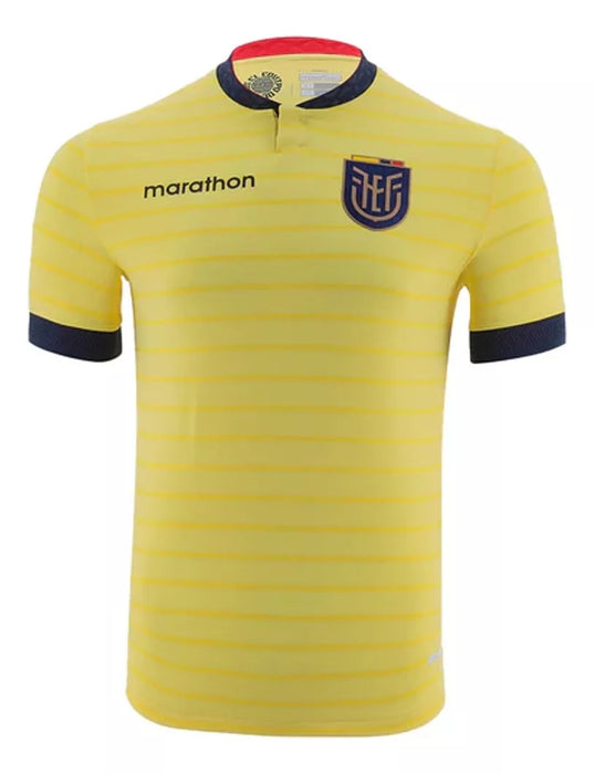 Ecuador National Team Home Football Shirt Marathon 2023 - Adult Jersey - Camisetas Collection