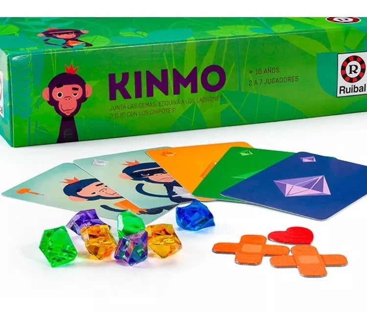 Ruibal Kinmo Strategy Card Game – For Ages 10+ – Fun & Fast-Paced Action – 2 to 7 Players – Includes 100 Cards