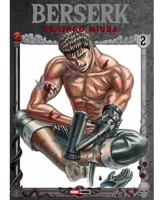 Berserk Volume 02 Manga - Kentaro Miura - Dark Fantasy Comic Book Series