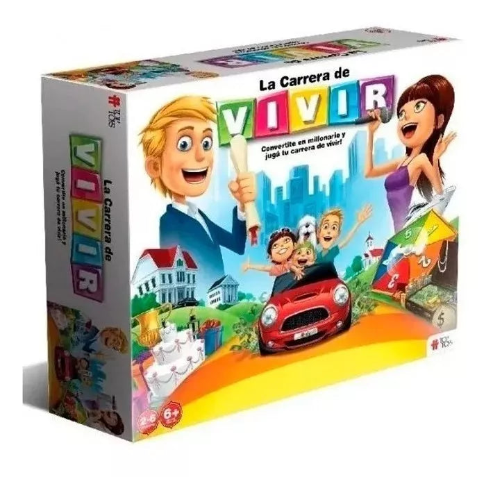 La Carrera de Vivir Board Game - Fun for Family or Friends - Top Toys Collection