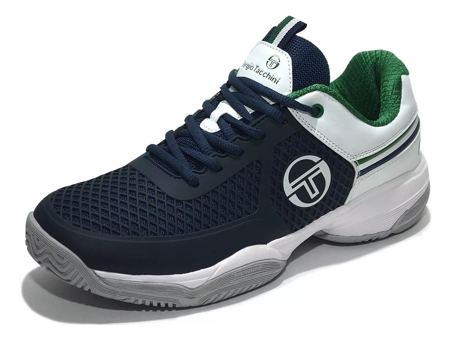 Topper Sergio Tacchini Tenis Rolex Bellagio 2 Sneakers – Blue, Green & White – Stylish Athletic Shoes