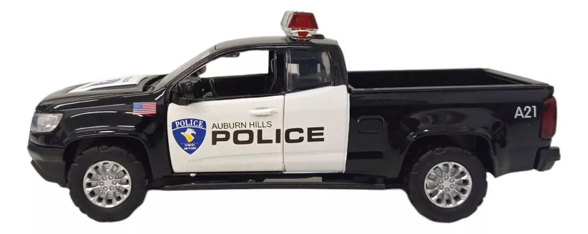 1:31 Scale Chevy Colorado ZR2 Police Diecast Model Car by MSZ - Collectible Vehicle