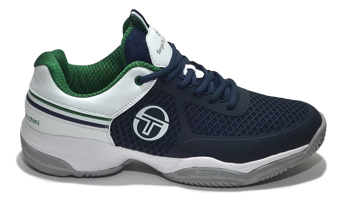 Topper Sergio Tacchini Tenis Rolex Bellagio 2 Sneakers – Blue, Green & White – Stylish Athletic Shoes