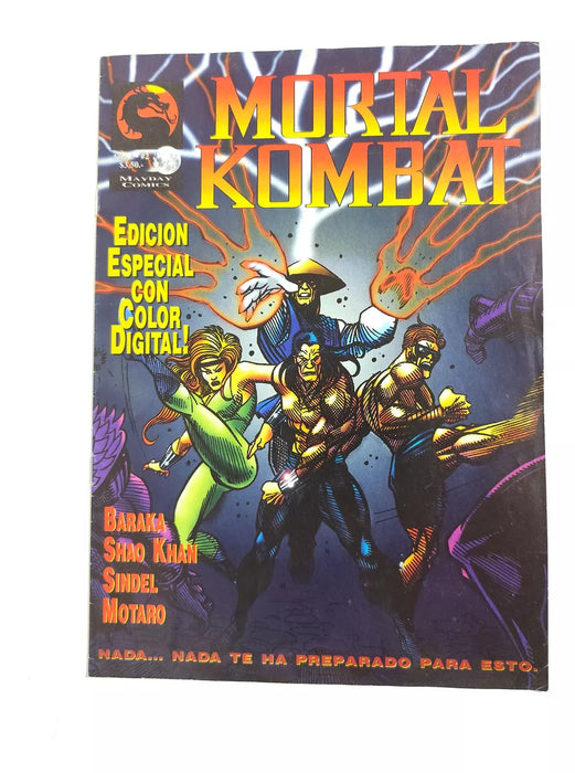 Mortal Kombat Magazine – Year 1 Issue 2 – Mayday Comic Retro Collector's Edition – Rare