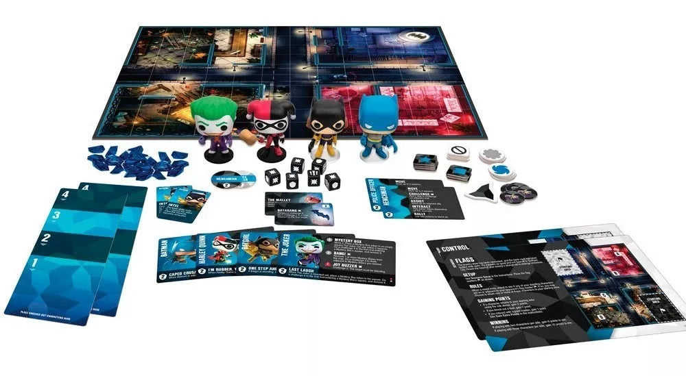 Funkoverse Dc Heroes 4Pack Board Game - Funkoverse Dc Heroes 4Pack Juego De Mesa