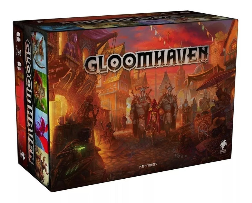 Playzone Juego de Mesa - Strategic Board Game Gloomhaven Cephalofair +12 years | Boosts Ingenuity | Engaging and Stimulating