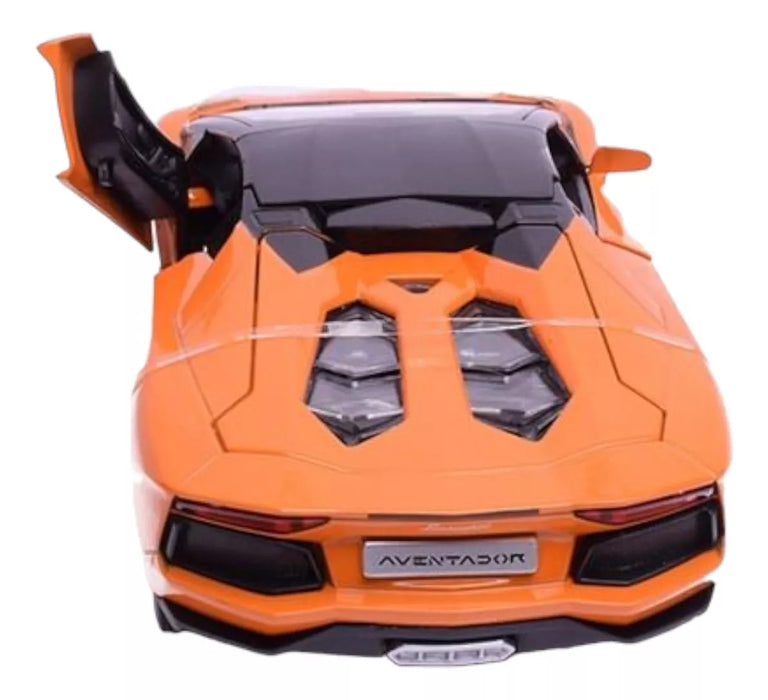 Coche modelo Lamborghini Aventador fundido a escala 1:24 de MSZ - Edición de coleccionista