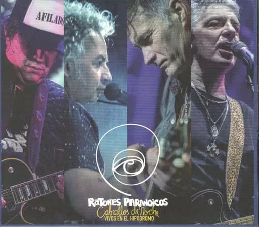 Los Ratones Paranoicos: Caballos De Noche - En Vivo en el Hipódromo - CD de Rock and Roll