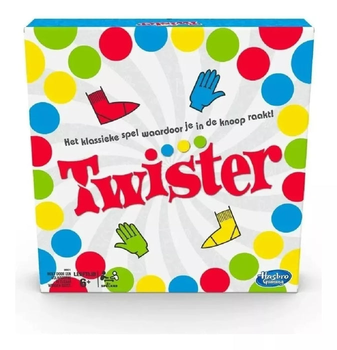 Hasbro Twister - Juego de Destreza Clásico para Divertirse con Familia y Amigos