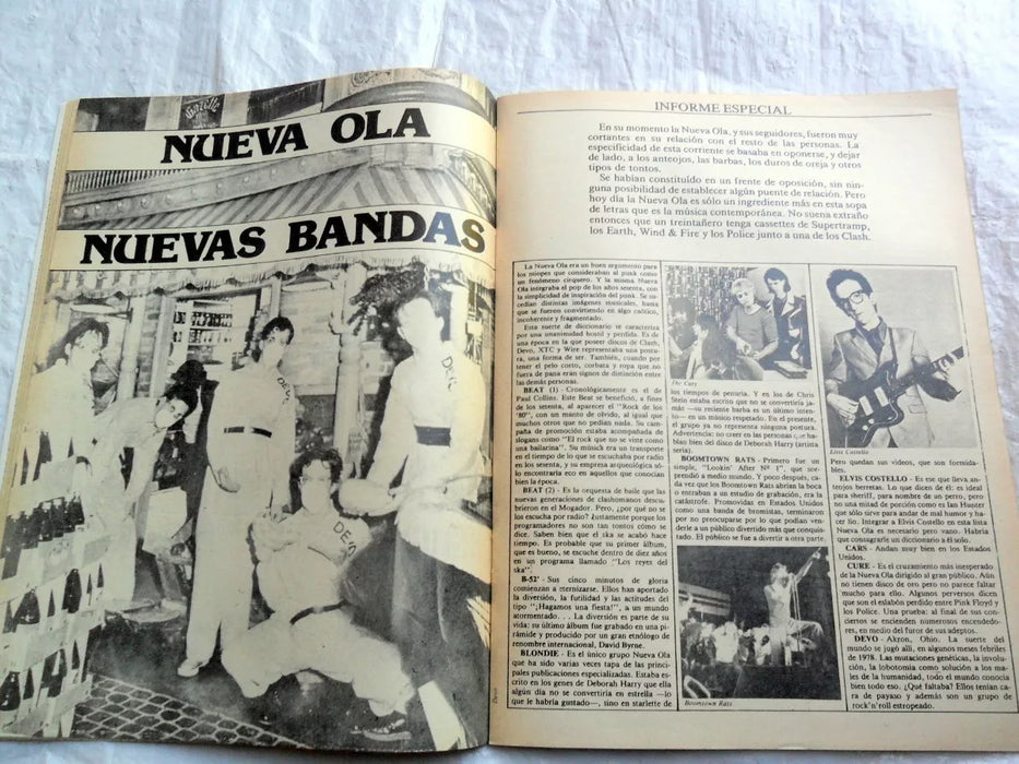 Pelo Magazine Issue 170 September 1982 – Los Violadores, Patricio Rey, New Wave, R. Plant, Includes Posters