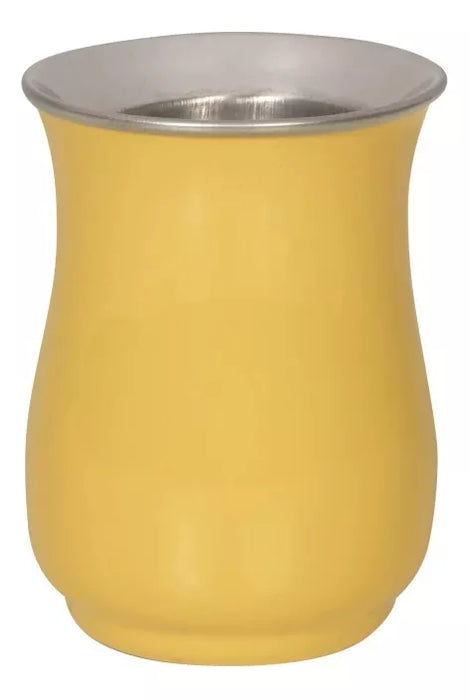 Vima Bombé Double-Walled Stainless Steel Thermal Mate - 130mL, 9cm Height, Dishwasher Safe, Epoxy Coating