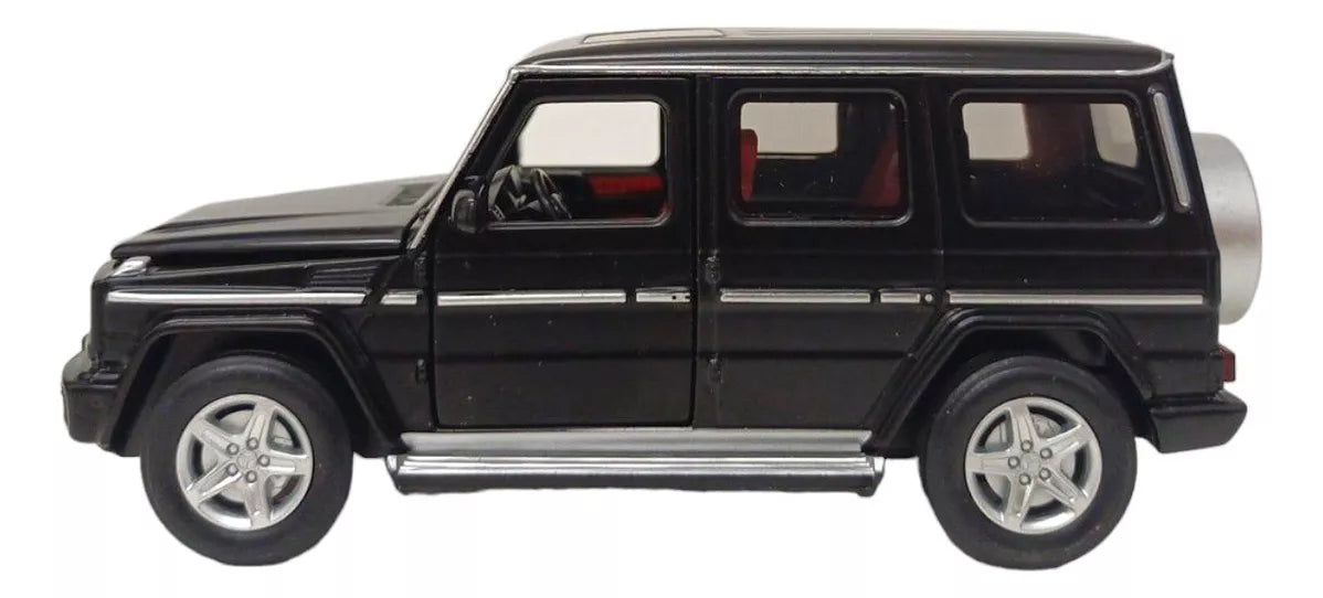 Coche modelo Mercedes Benz G350d negro fundido a escala 1:32 de MSZ - Vehículo coleccionable