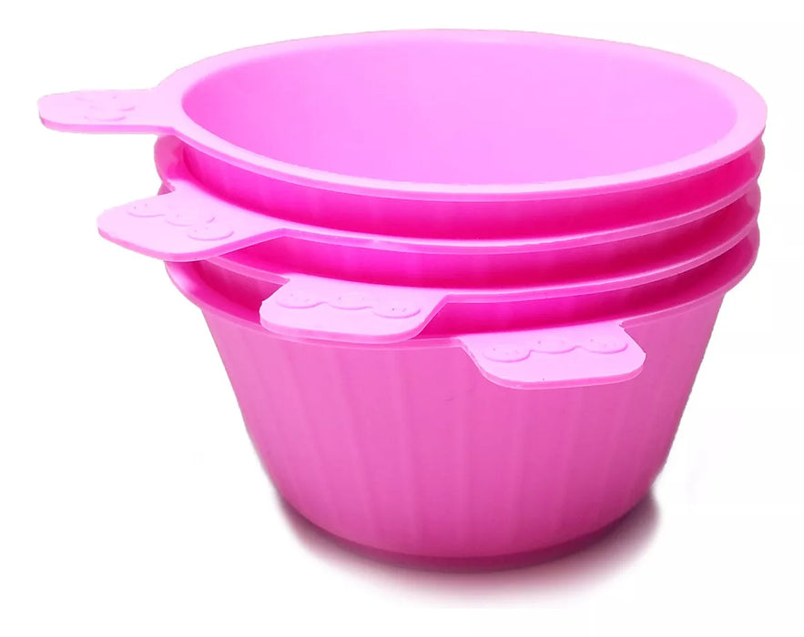 Silicone Cupcake Liners Set - Even Cooking System, Guaranteed Si or Si Quality