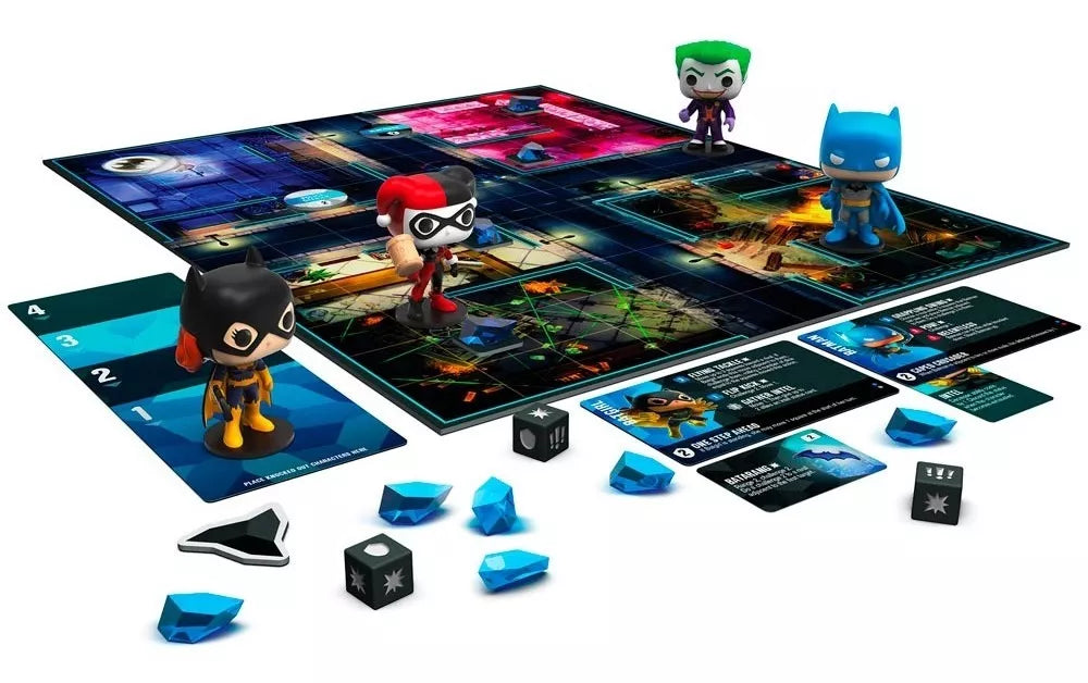Funkoverse Dc Heroes 4Pack Board Game - Funkoverse Dc Heroes 4Pack Juego De Mesa