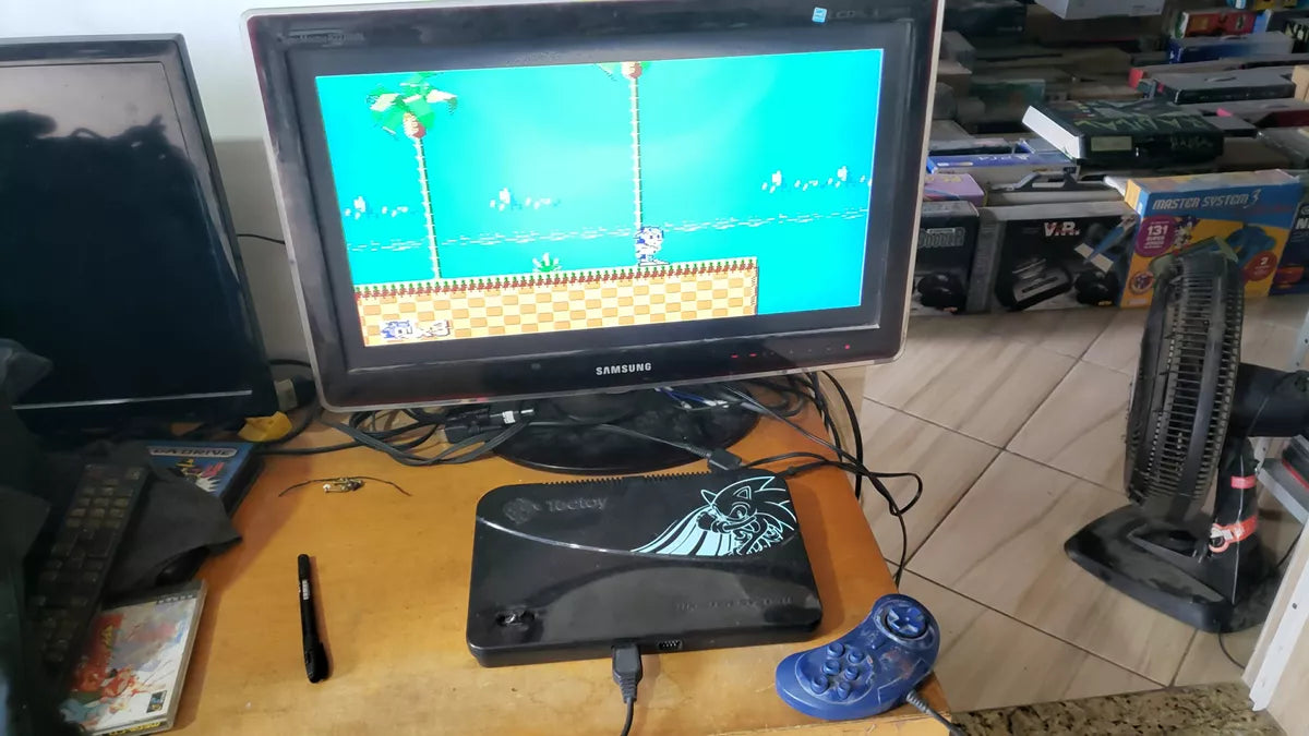 Master System Evolution Console - Device Only, 100% Working Condition - L155 - Retro Gaming Experience!