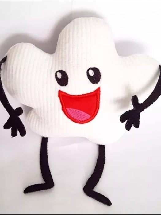 Bob Zoom Plush Kit 30 cm + Pipoquinha Popcorn Plush 18 cm – Real Product Photo Included