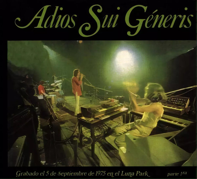 Argentinian Rock Classics: Adiós Vol 1  by Sui Generis - Pioneering Band