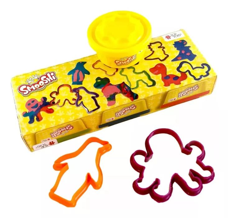 Top Toys Masa y Moldes - Animal Cookie Cutters Set - Play Dough Fun Pack of 2 - Ideal for Creative Play & Modeling Clay