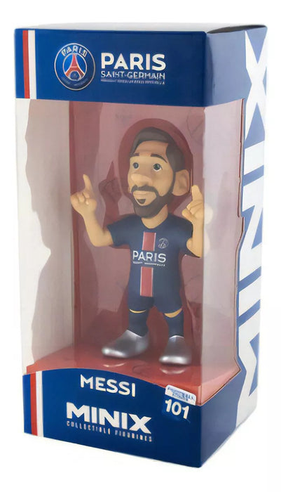 PSG Lionel Messi 12cm Mini Figure - Collectible Soccer Toy for Fans and Kids