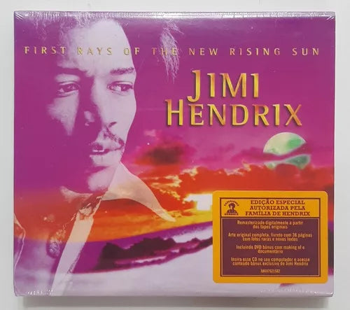 Jimi Hendrix - First Rays of the New Rising Sun CD + DVD - Classic Rock & Blues Album