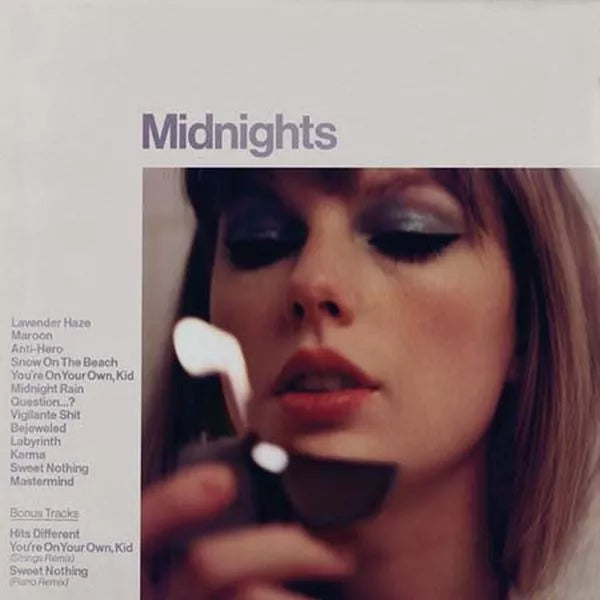 Taylor Swift - Midnights (Lavender Edition Deluxe) CD | Pop Music by International Pop Artist, Country Pop Music - CD Music Collection