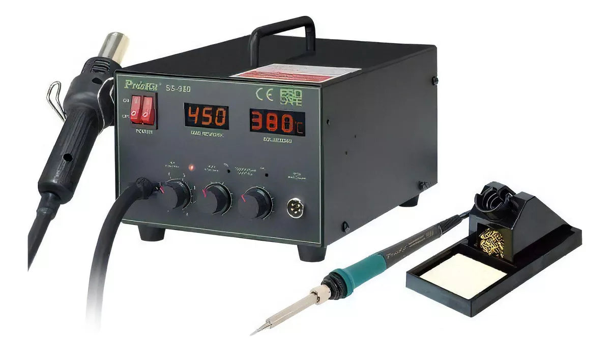 Pro'sKit SS-989B Hot Air Soldering Station - Professional Quality for Precision Work