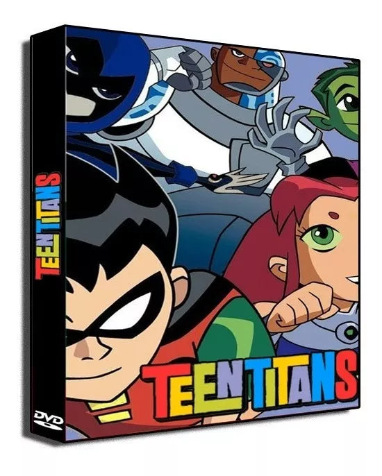 Teen Titans Complete Series Collection (5 DVDs) – Playable on Playstation & DVD Players – Includes Subtitles