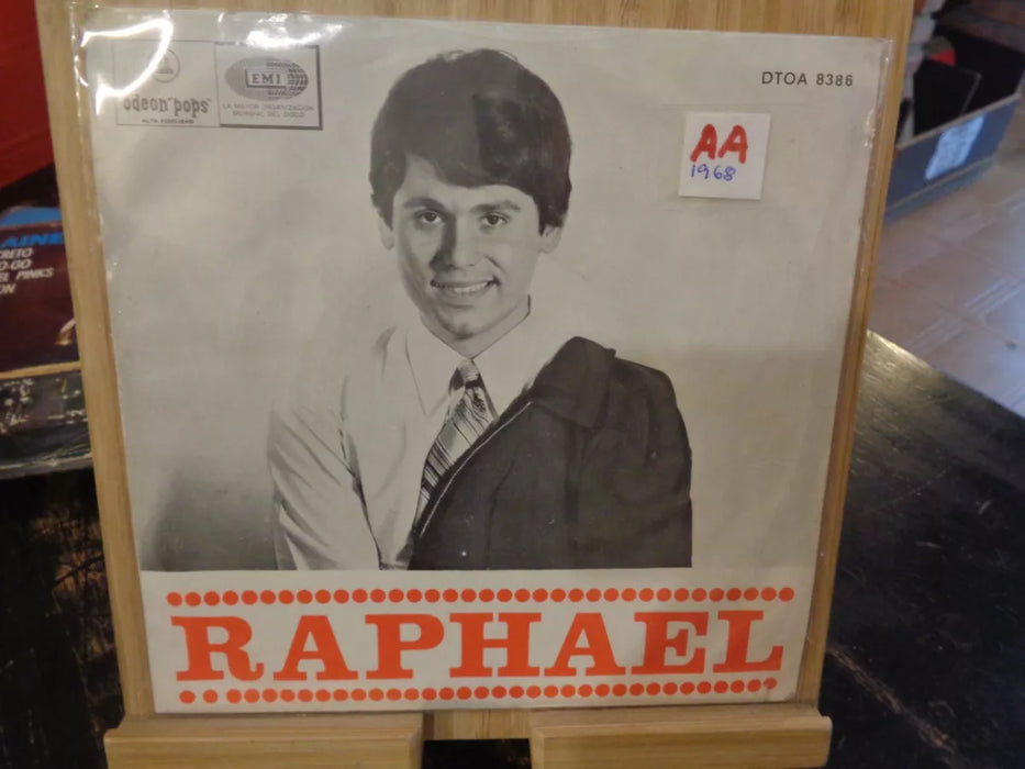 Raphael Vinyl Single Odeon Pops EMI 1968 Pop R - Classic Collectible Record, Limited Edition