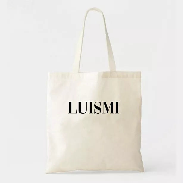 Luis Miguel Printed Cotton Tote Bag - Stylish and Durable Shopping Tote for Everyday Use